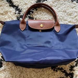 Long Champ Le Pliage Small Top Handle Nylon Bag